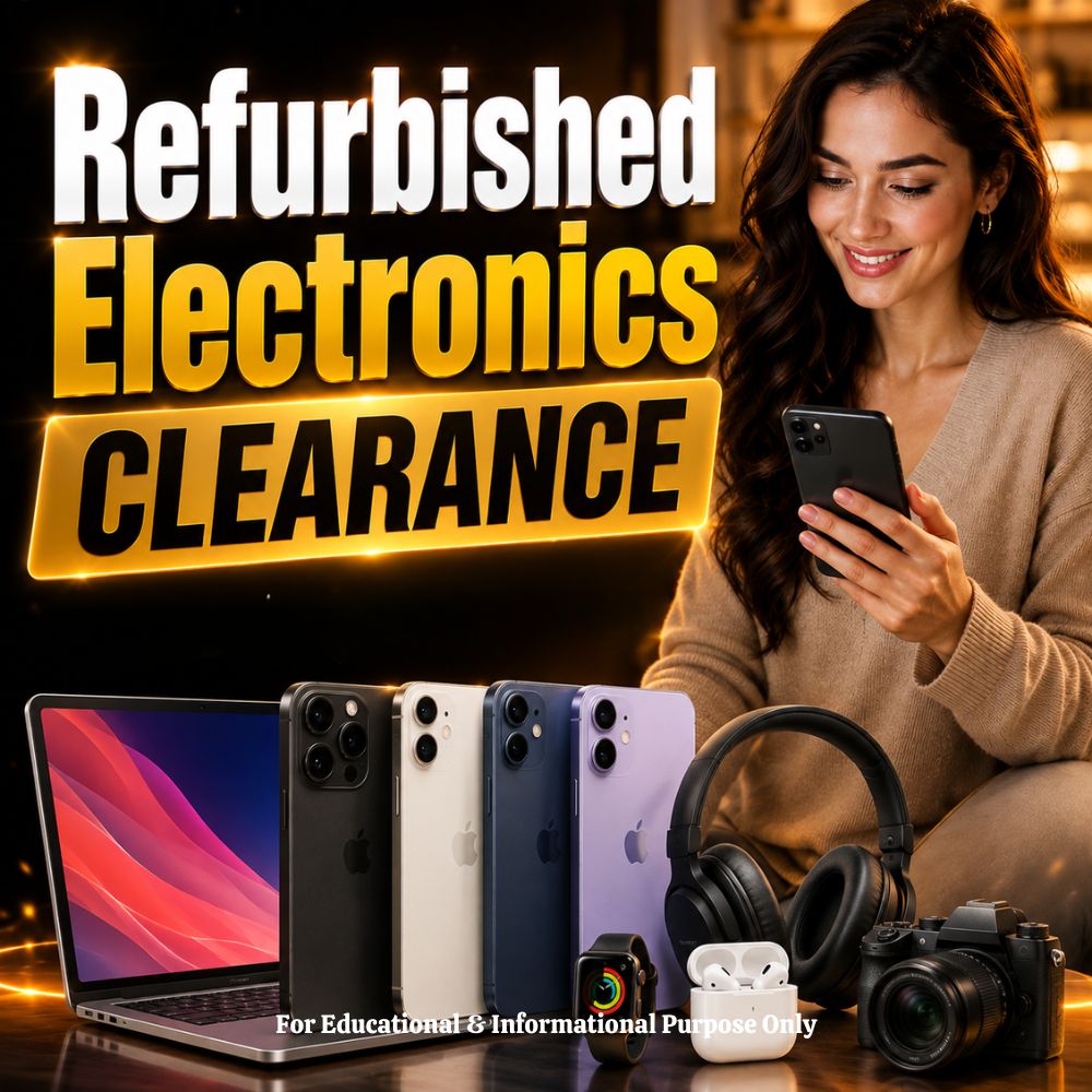 Daily Discover Facebook ad: Refurbished Electronics Clearance: A Smart Guide to Saving…
