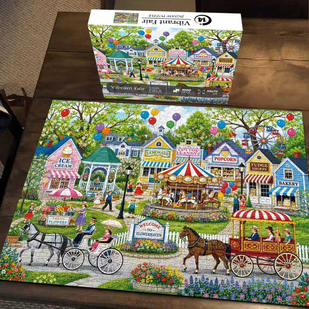 Fun-Puzzle Facebook ad