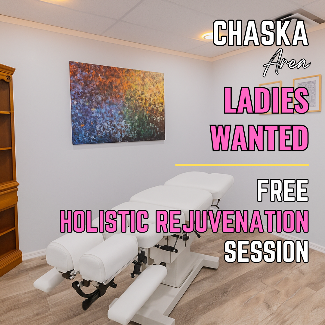 Discover Chiropractic - Chaska Facebook ad: FREE HOLISTIC REJUVENATION SESSION IN CHASKA