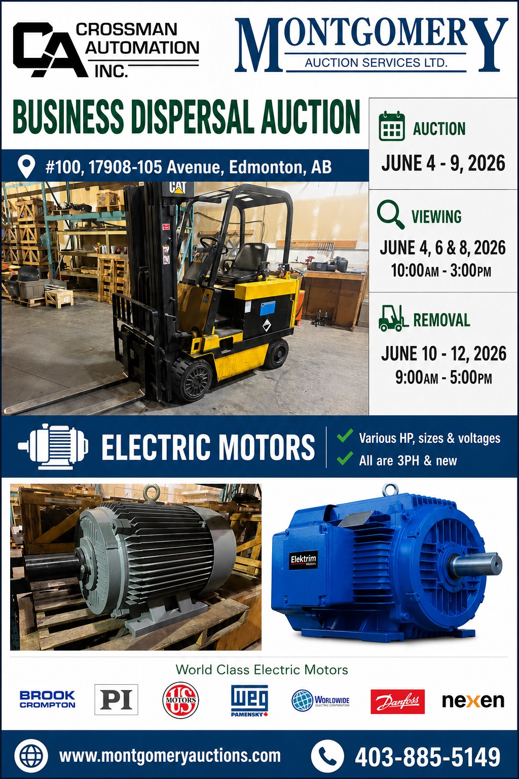 Montgomery Auction Services Ltd. Facebook ad: Montgomery Auction Services is proud to present the…