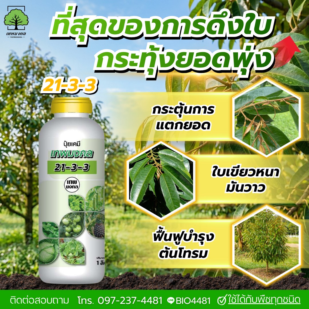 ปุ๋ยน้ำตราเทพมงคล เพื่อนแท้เกษตรกร Facebook ad