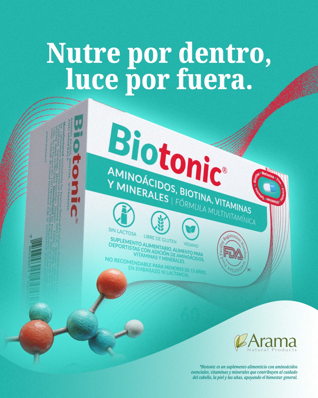 Arama Natural Products - Chile Facebook ad