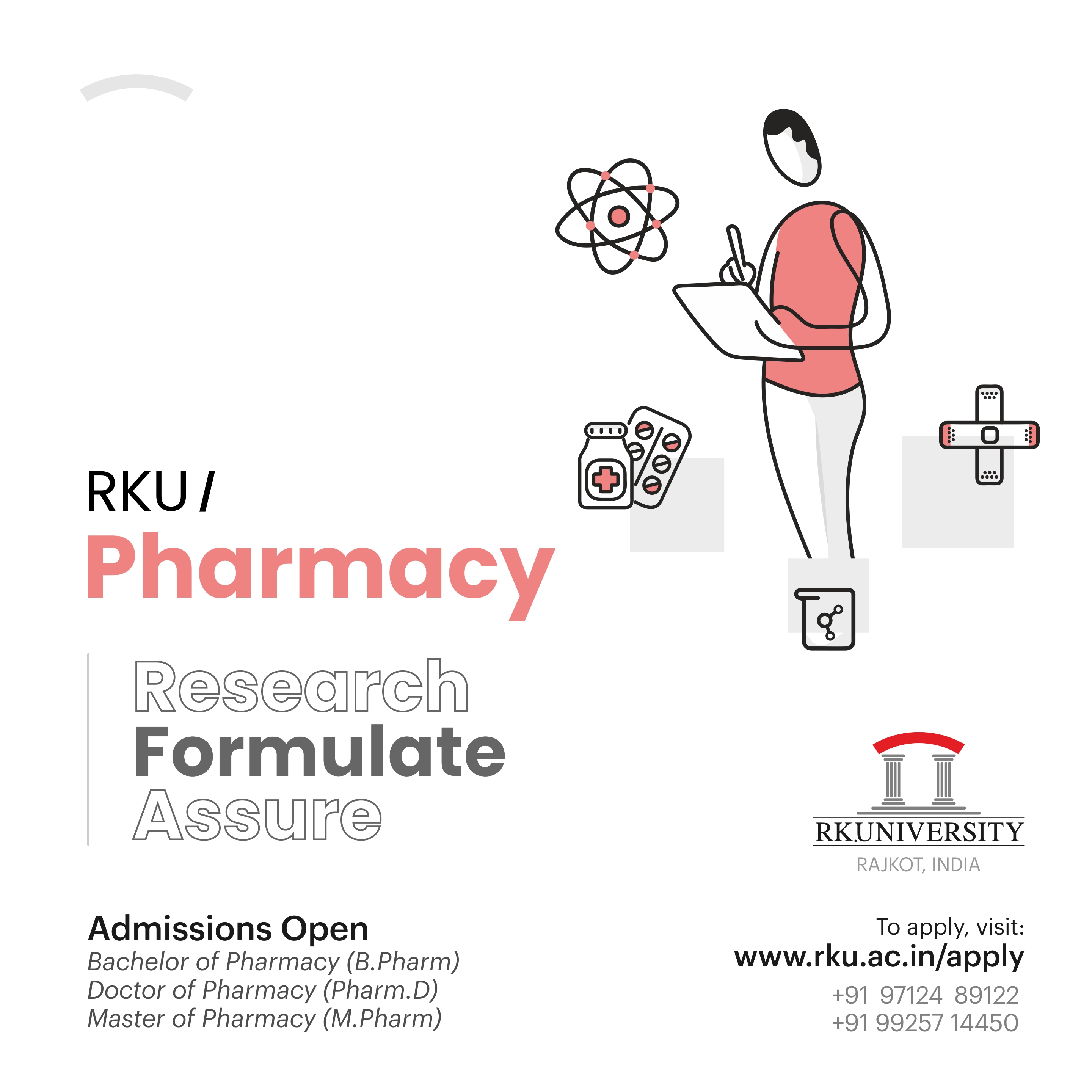 RK University Facebook ad