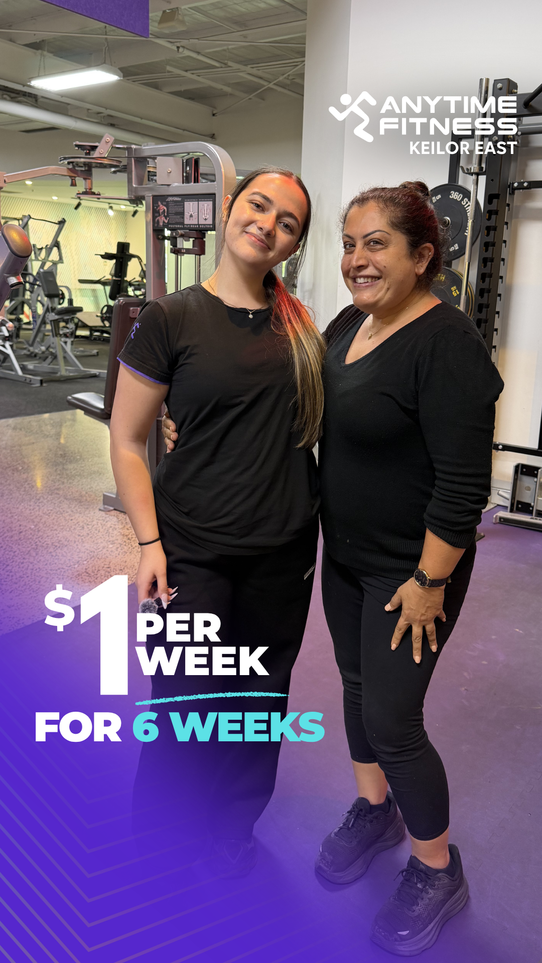 Anytime Fitness Australia Facebook ad