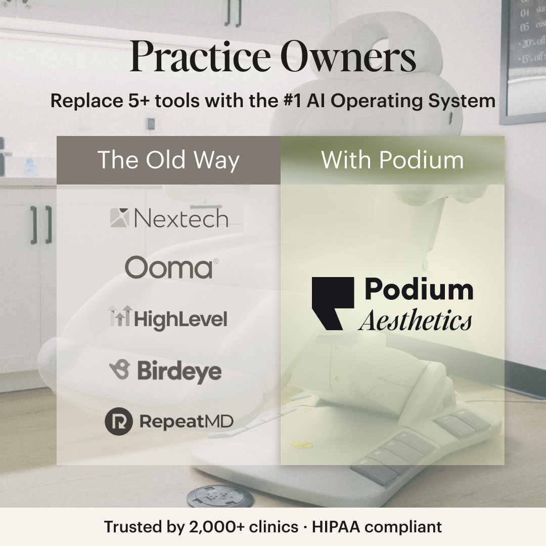 Podium Facebook ad