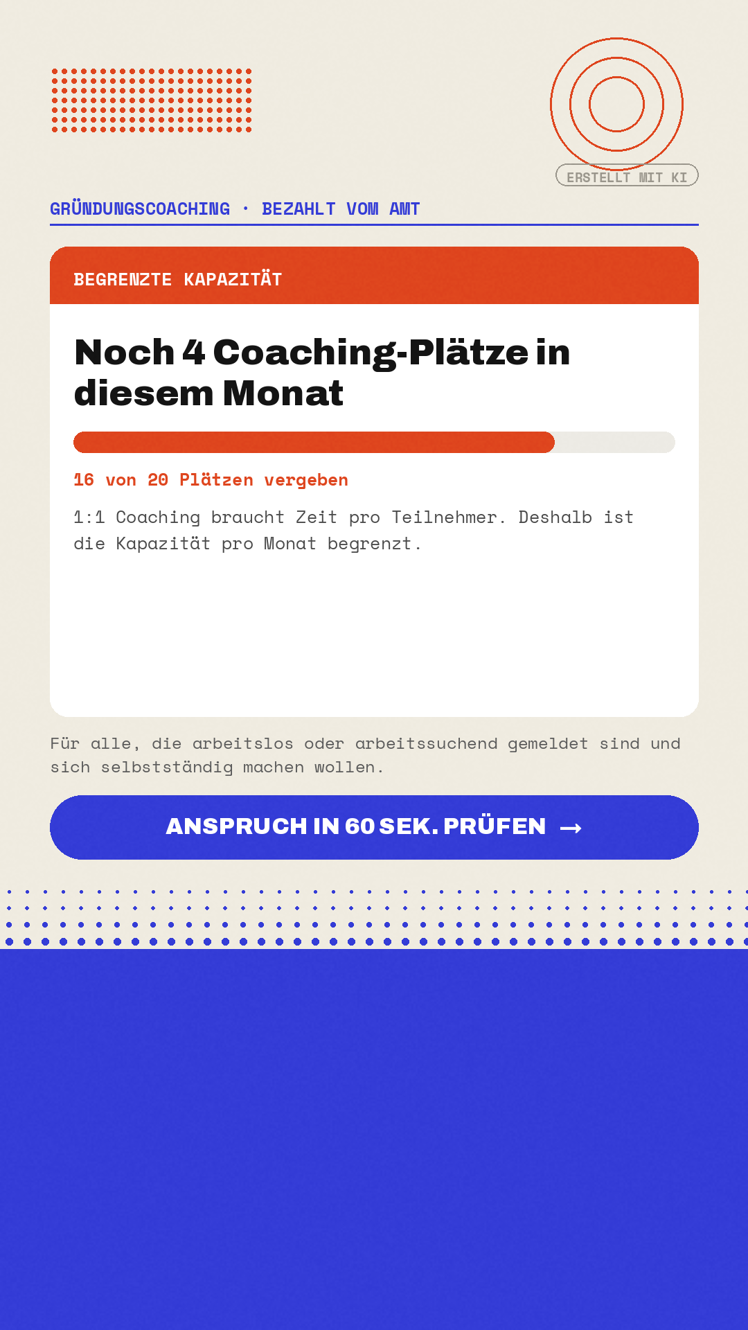 Imberti Consulting Facebook ad from Jul 31, 2026