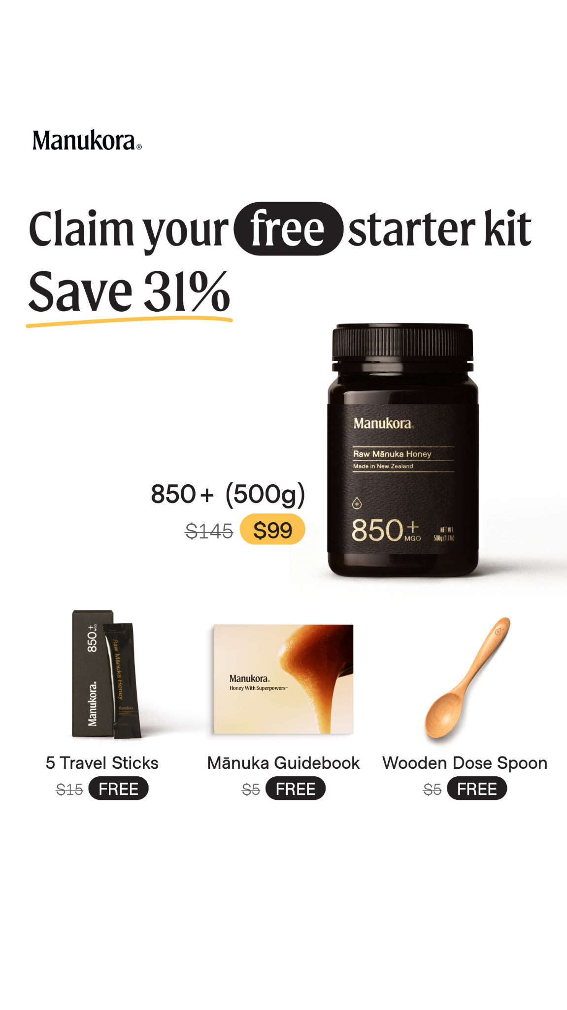 Manukora Facebook ad