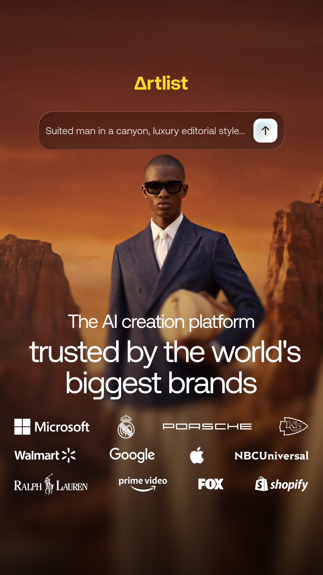 Artlist.io Facebook ad: The AI creation platform Chosen by the world’s…