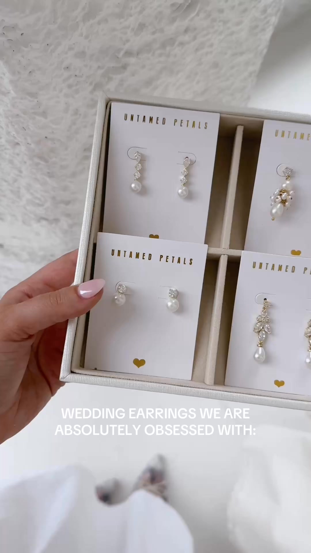 Untamed Petals by Amanda Judge Facebook ad: Bridal Jewelry Is HERE!