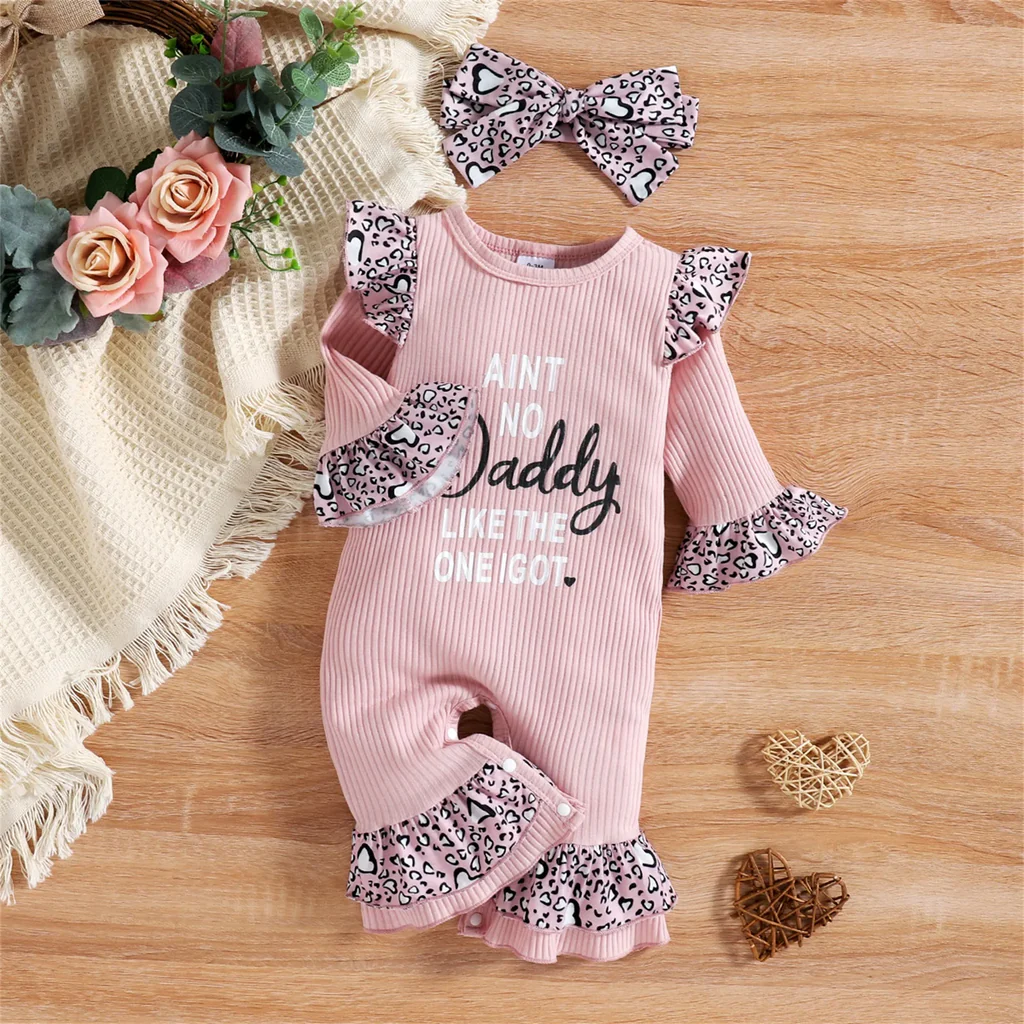 Elite Outlet Store Facebook ad: Newborn Baby Girl Leopard Clothes Set, Elite Outlet Store