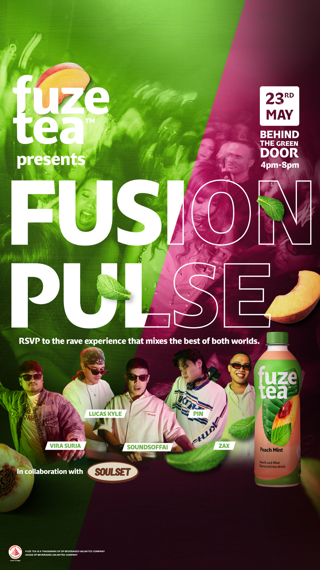 FUZE TEA Facebook ad from May 8, 2026