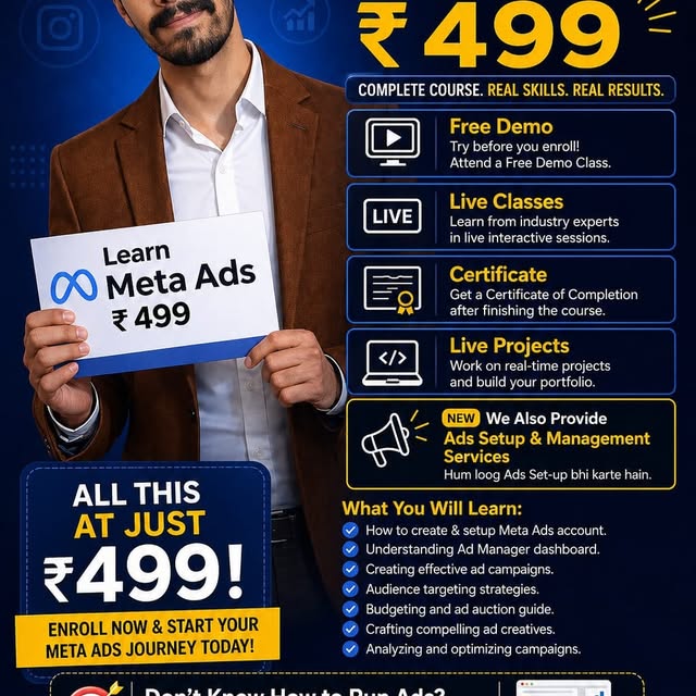 Bsolutions Facebook ad: Master Meta Ads & Grow Your Business!
