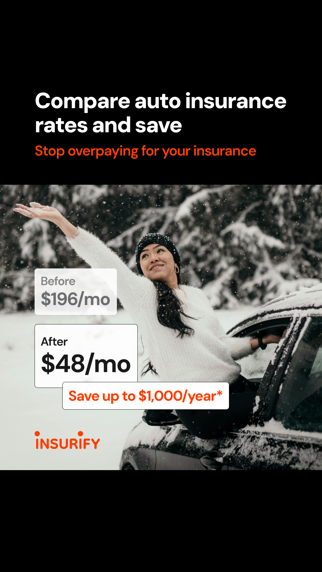Insurify Facebook ad