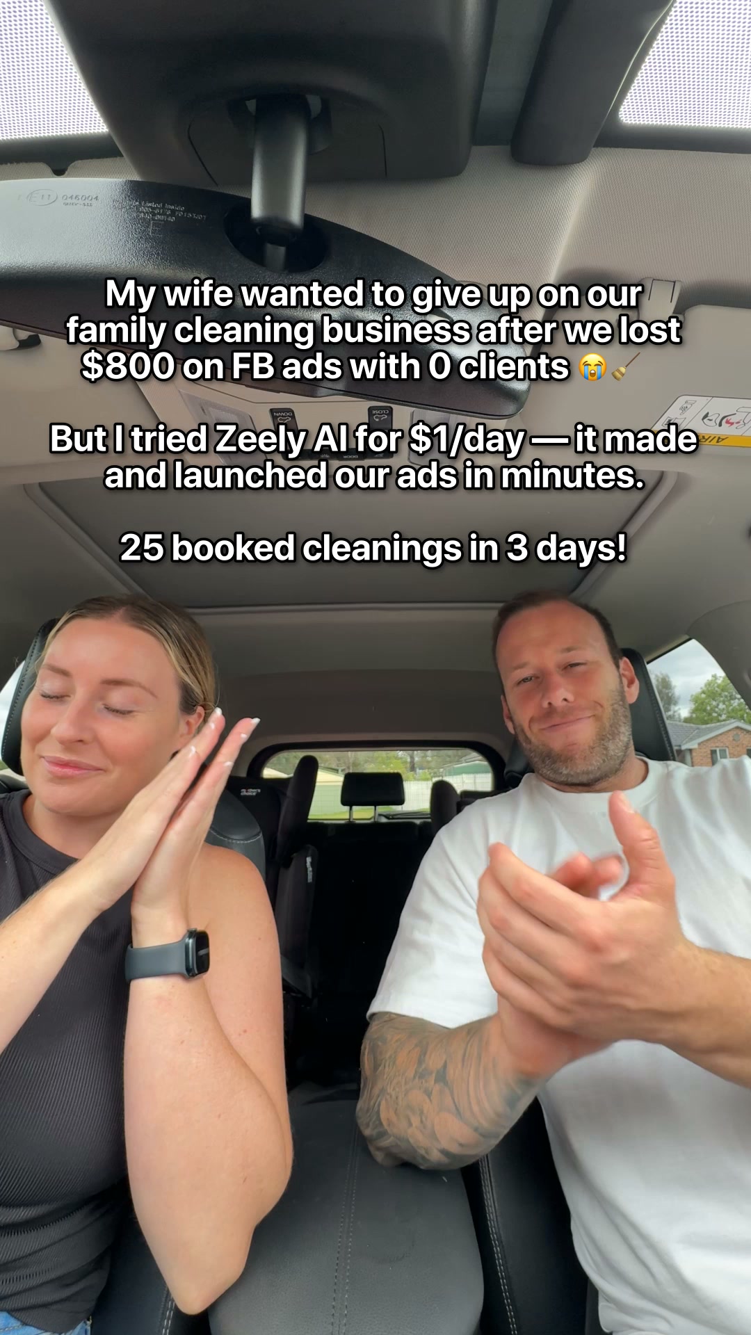 Zeely Facebook ad: Launch 10x more content with Zeely AI