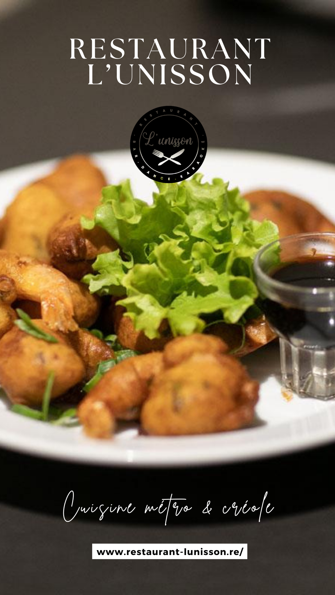 Restaurant L'Unisson Facebook ad from May 2, 2024