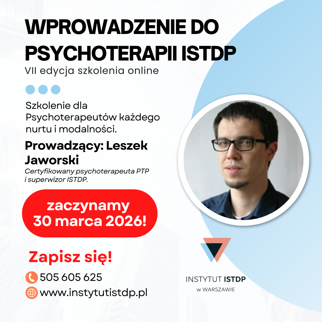 Instytut ISTDP Facebook ad: Poznaj podejście ISTDP!