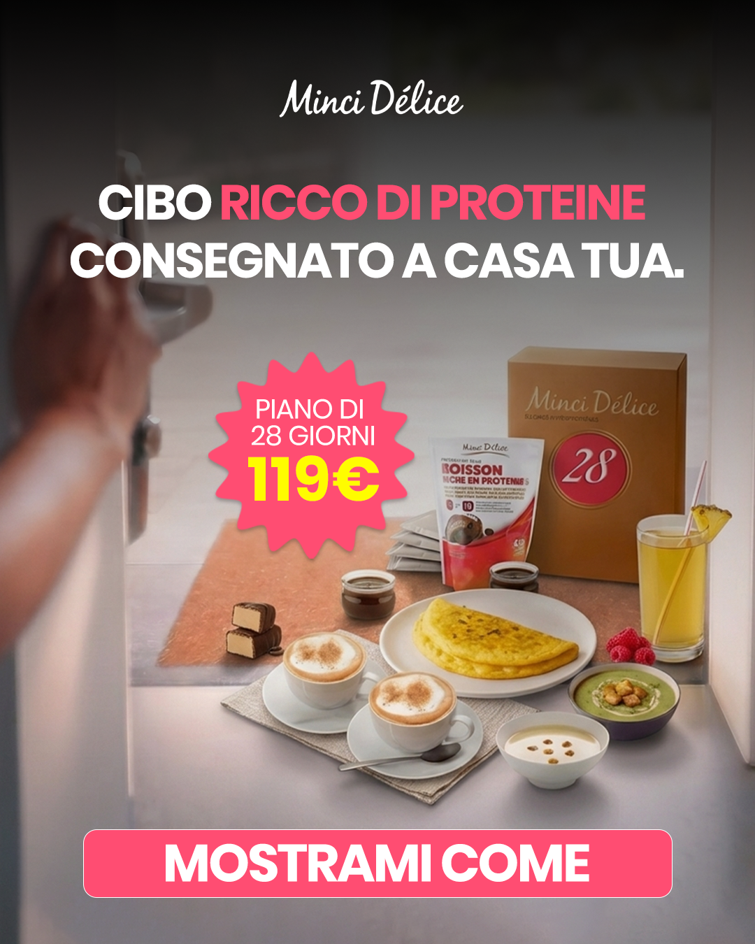 MinciDélice Italia Facebook ad