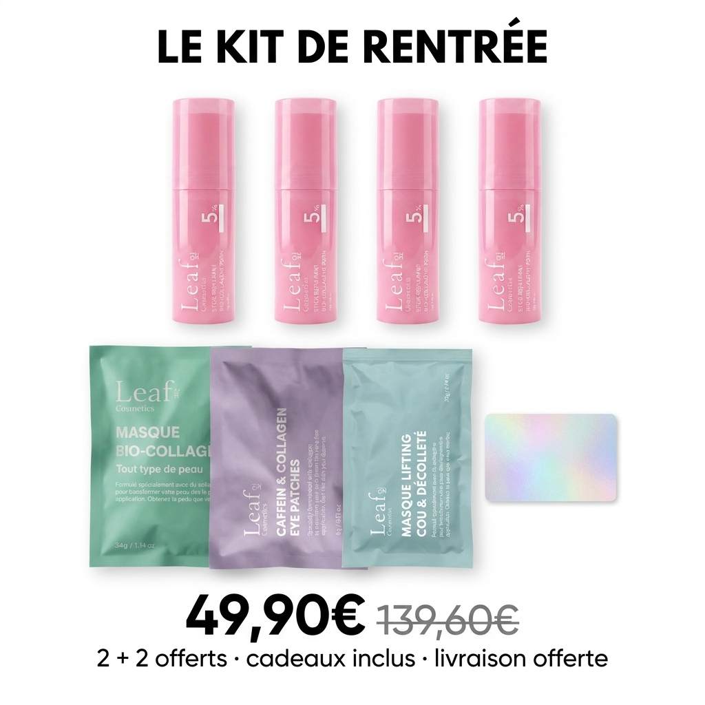 Leaf Co Facebook ad: Soldes d'été: 1 Acheté = 1 Offert