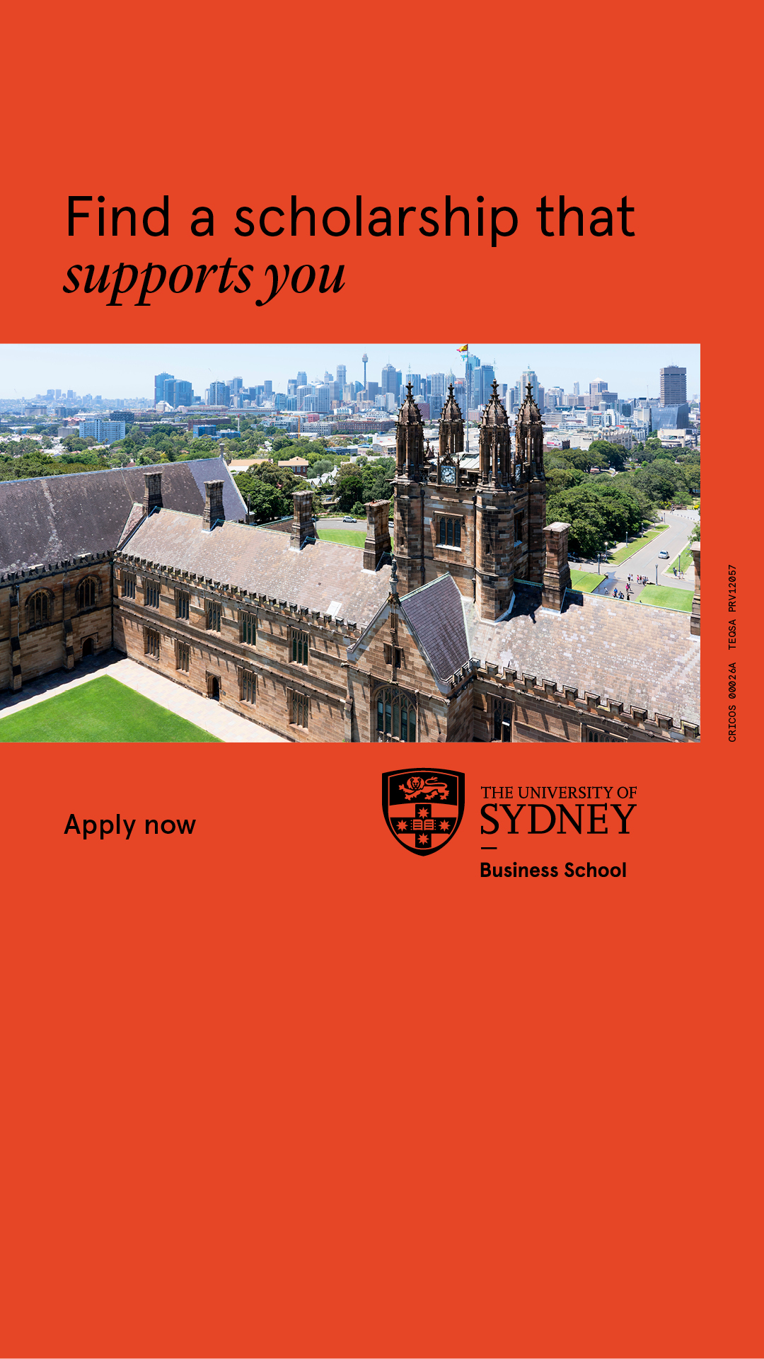 University of Sydney Business School Facebook ad