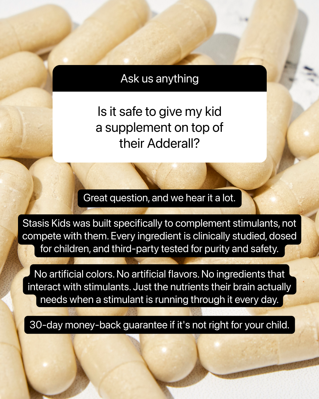 Stasis Kids Facebook ad