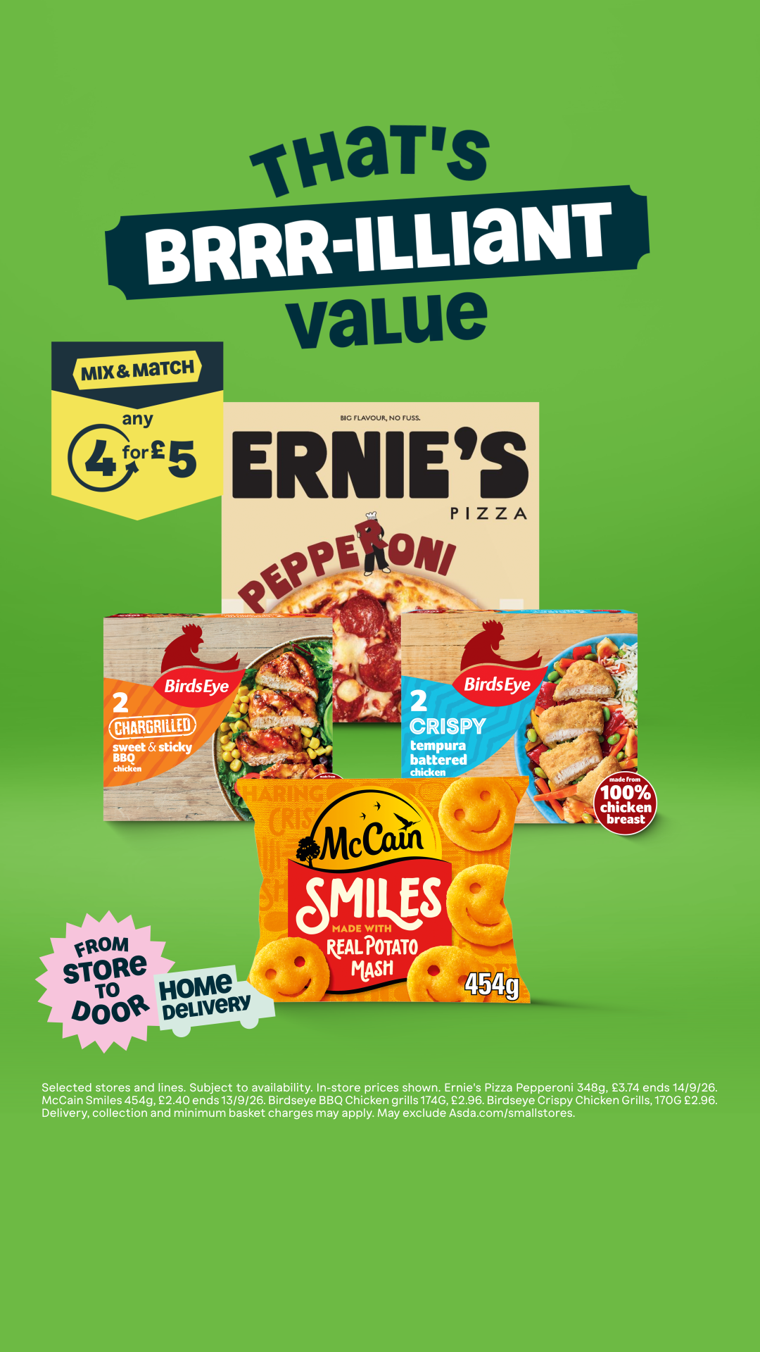 Asda Facebook ad
