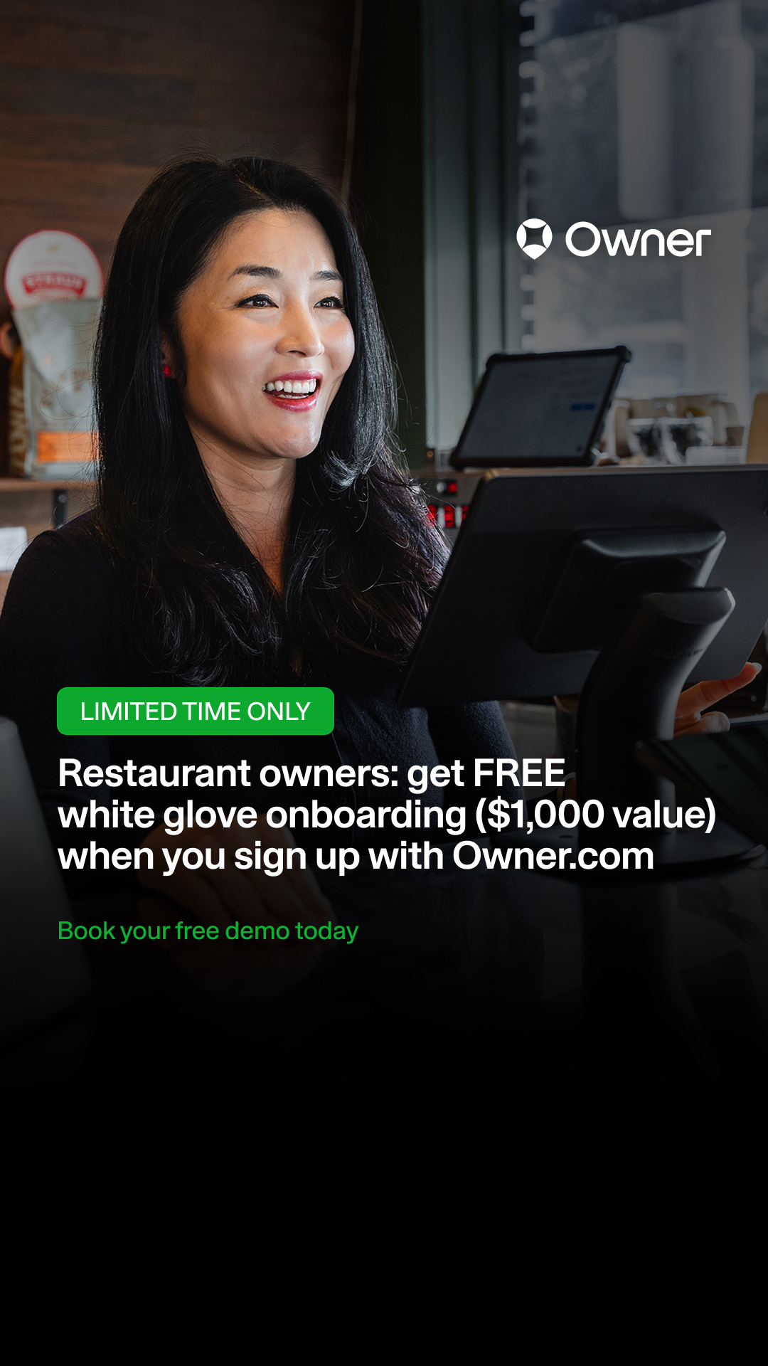 Owner.com Facebook ad