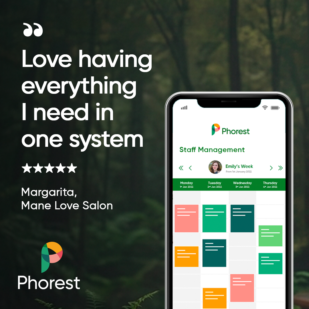 Phorest Salon Software Facebook ad