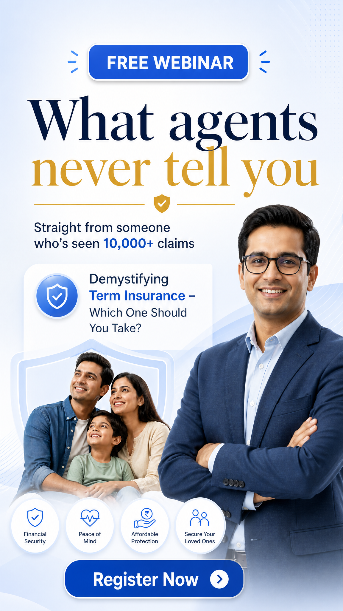 Best Term Insurance  Facebook ad