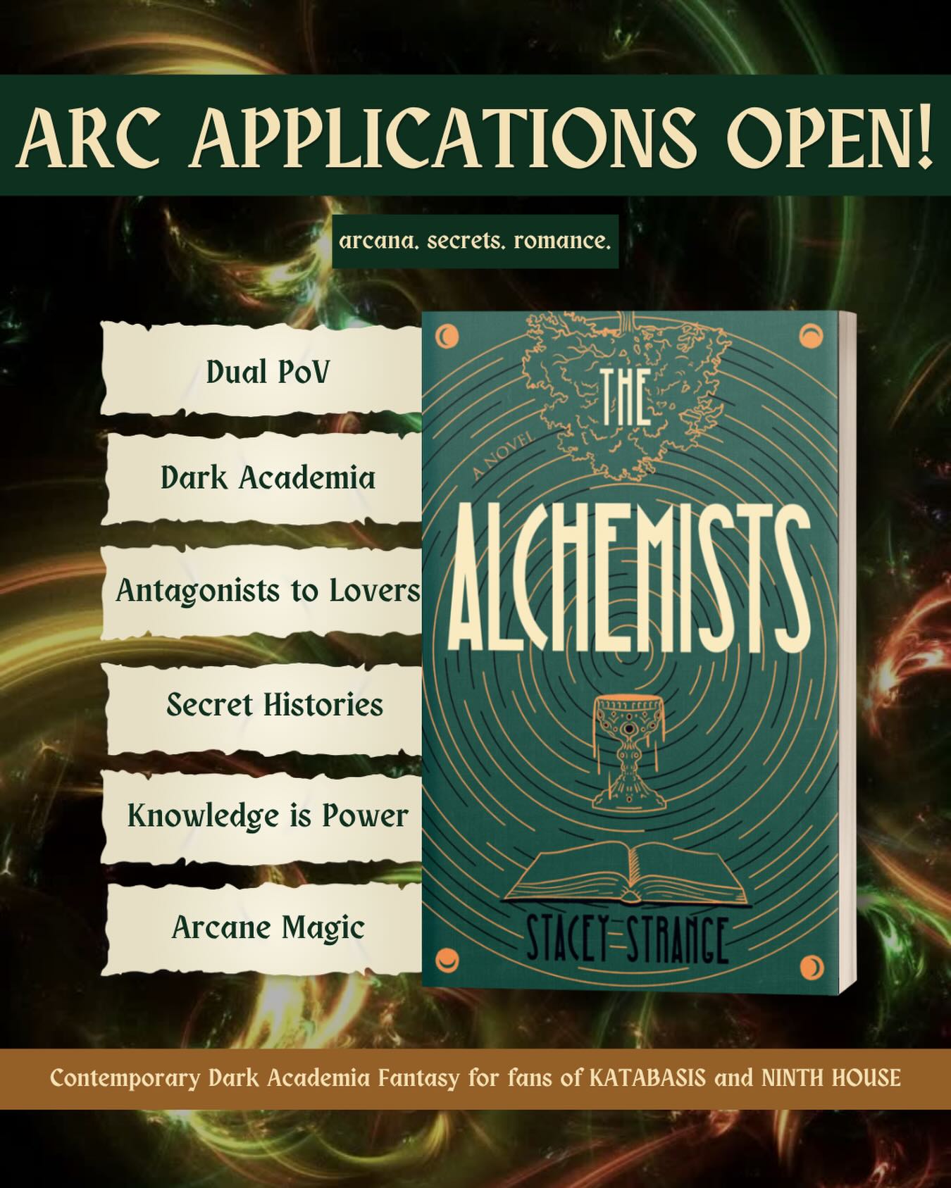 staceystrangewrites Facebook ad: Attention, ARC readers!