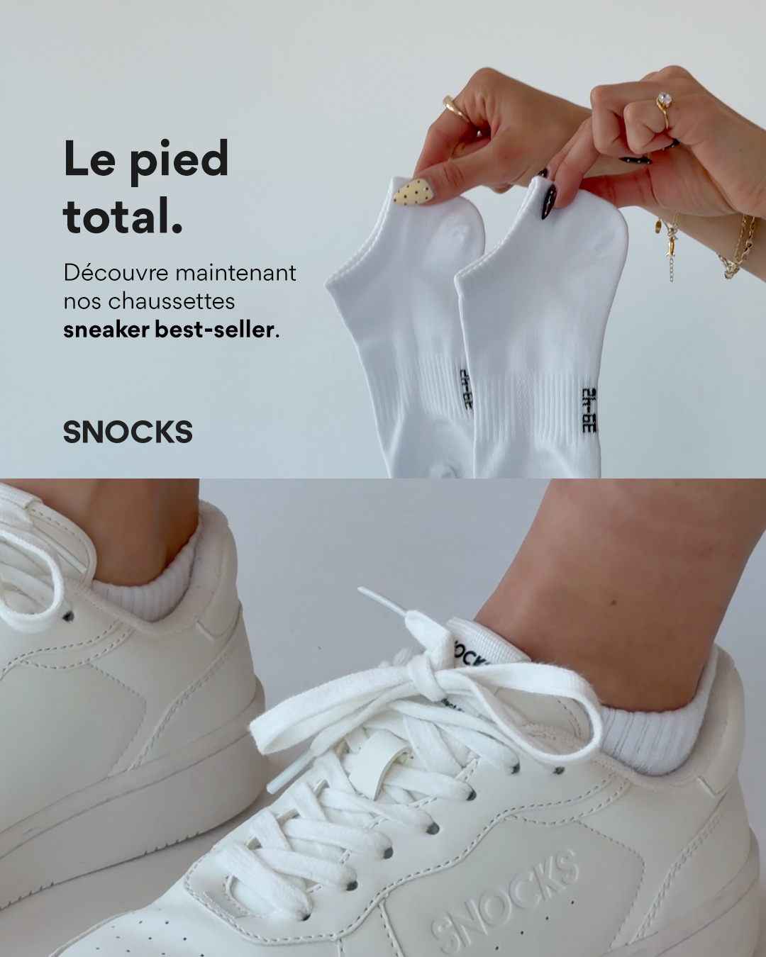 Snocks Facebook ad
