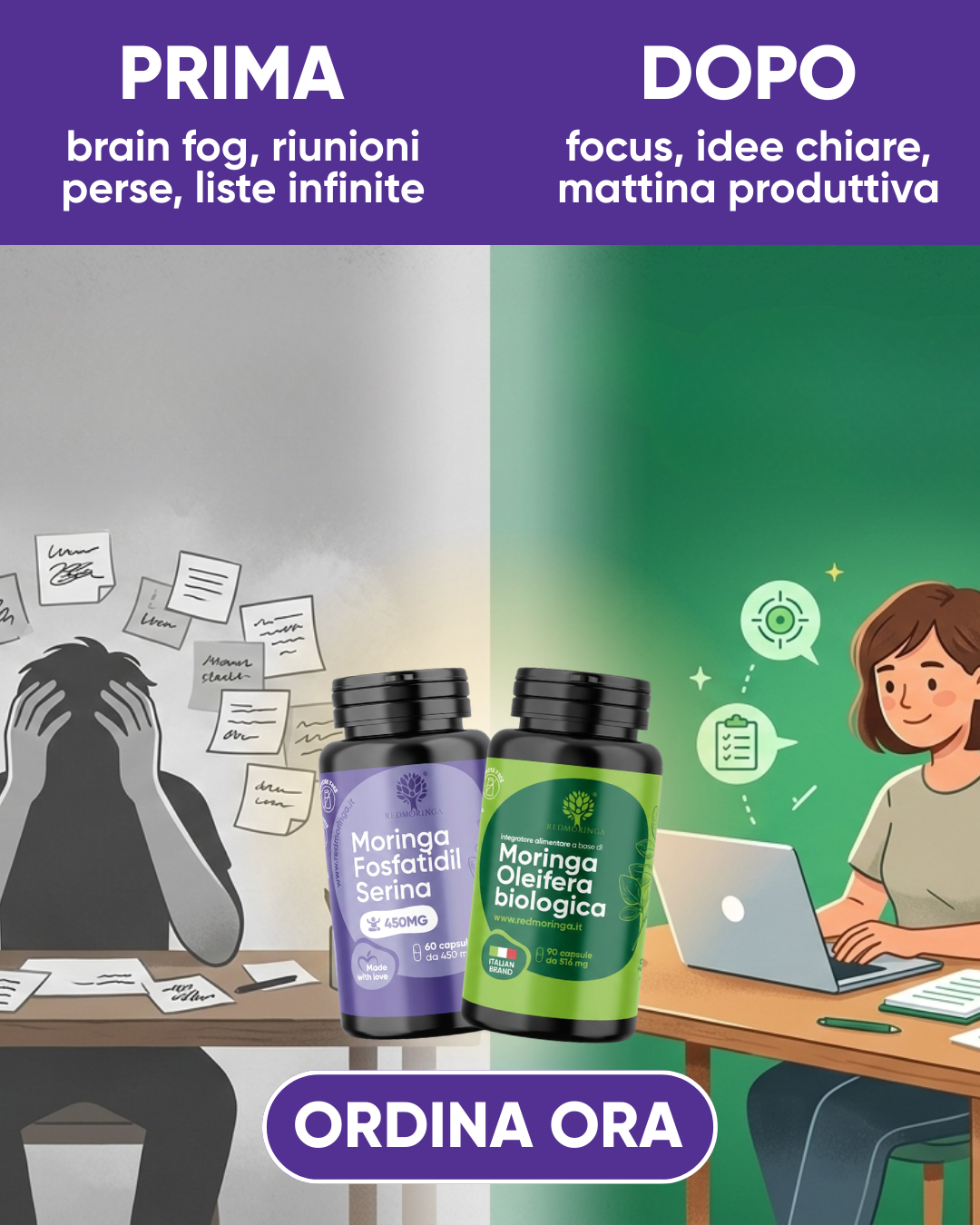 RedMoringa Facebook ad