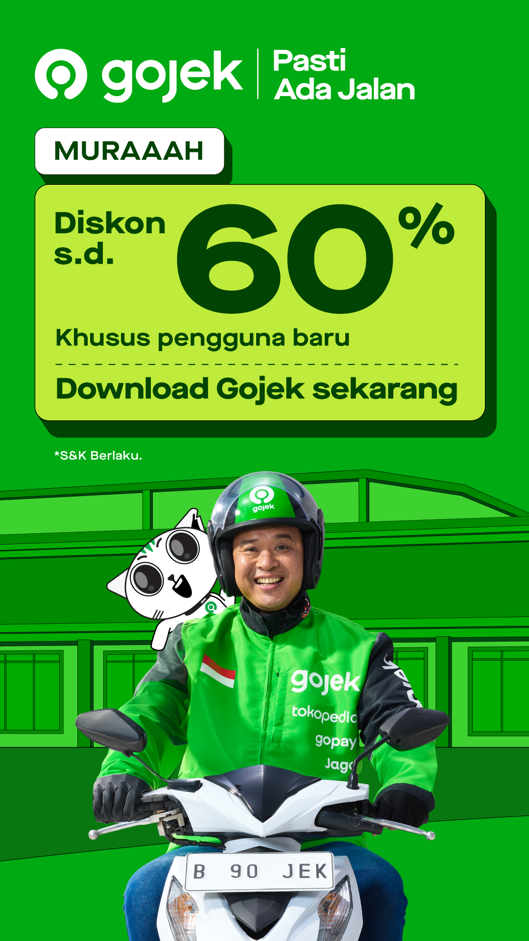 Gojek Indonesia Facebook ad