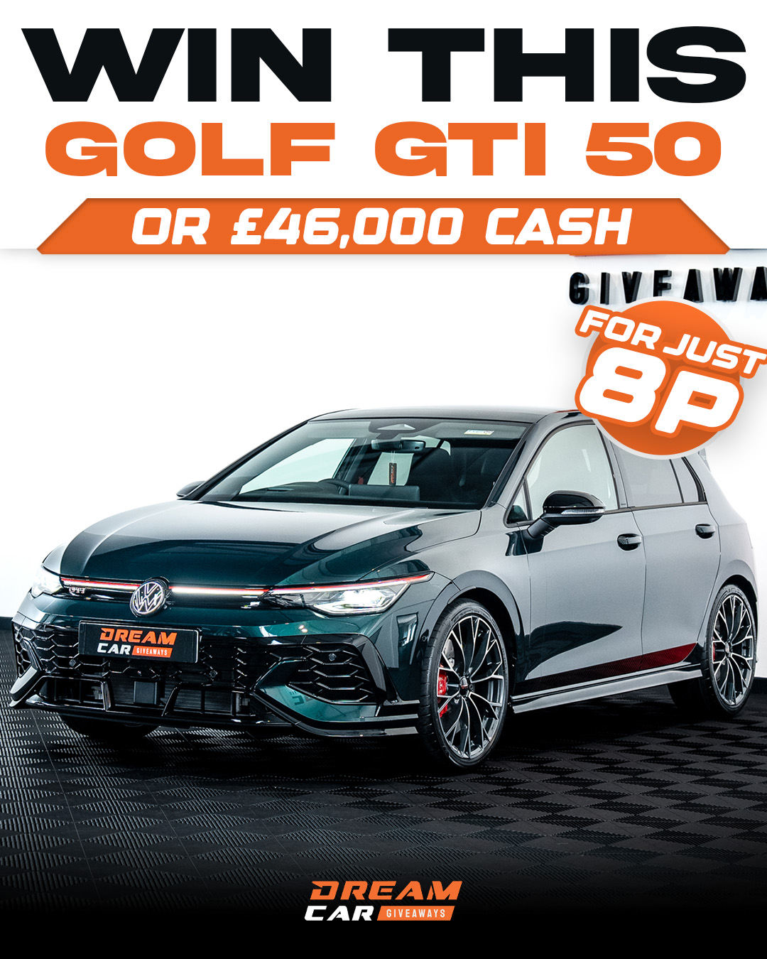 Dream Car Giveaways Facebook ad
