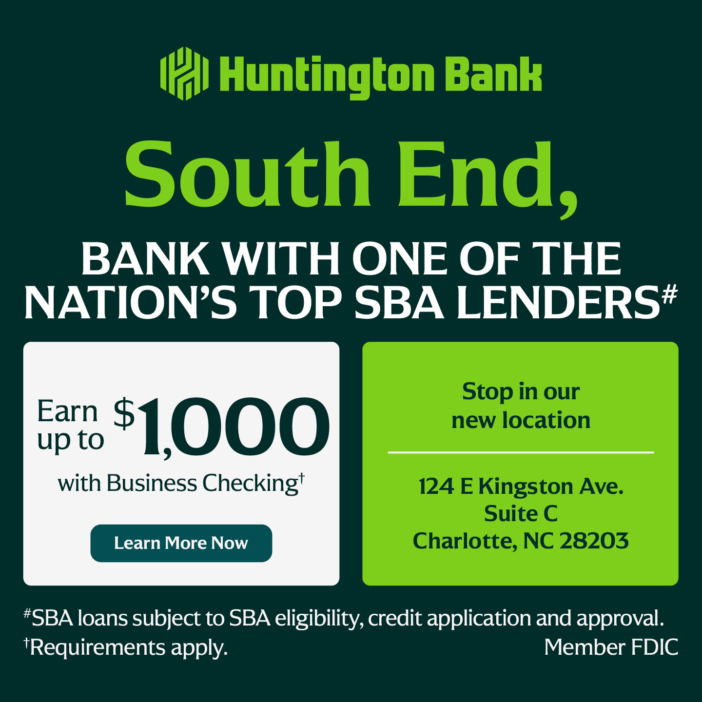 Huntington National Bank Facebook ad