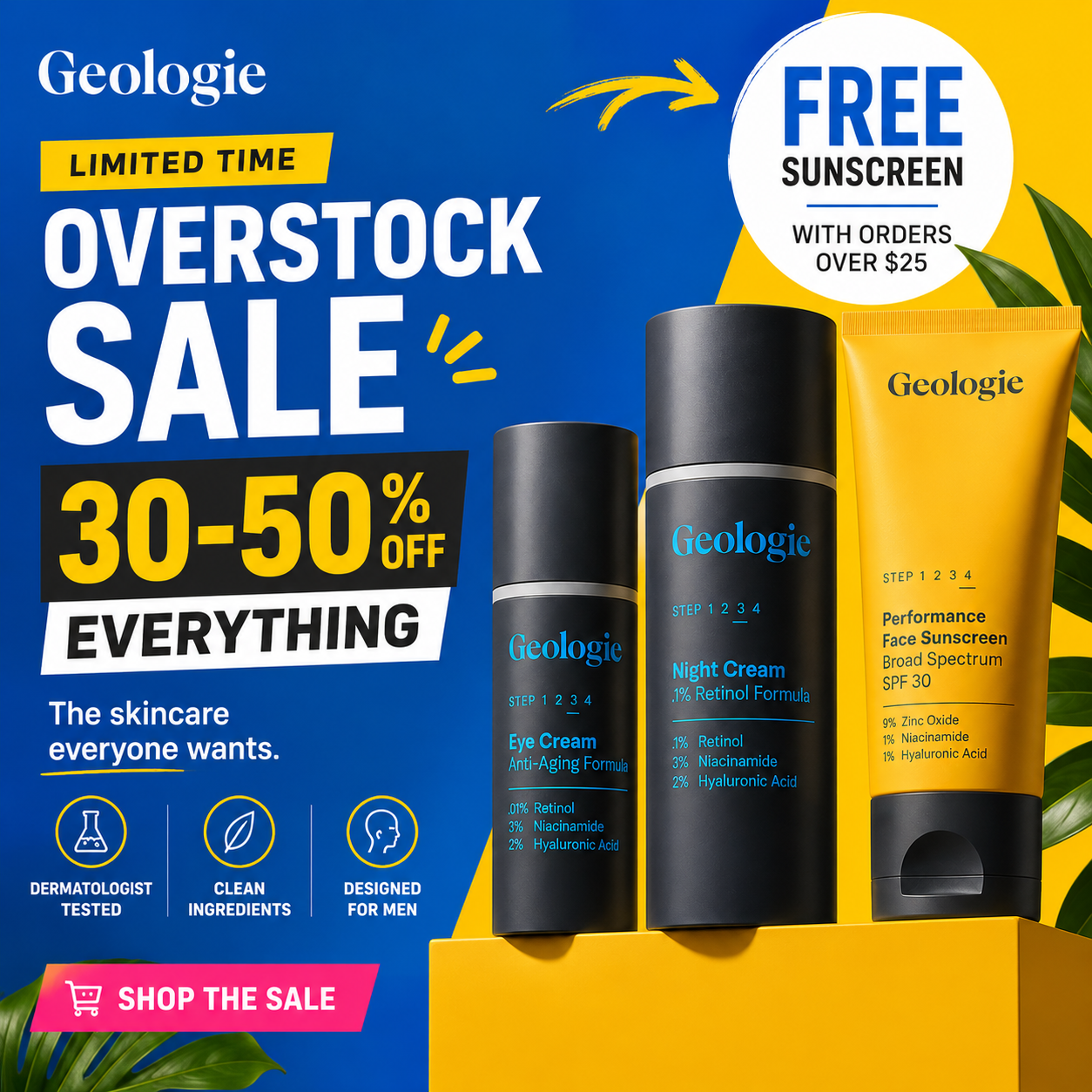 Geologie Facebook ad