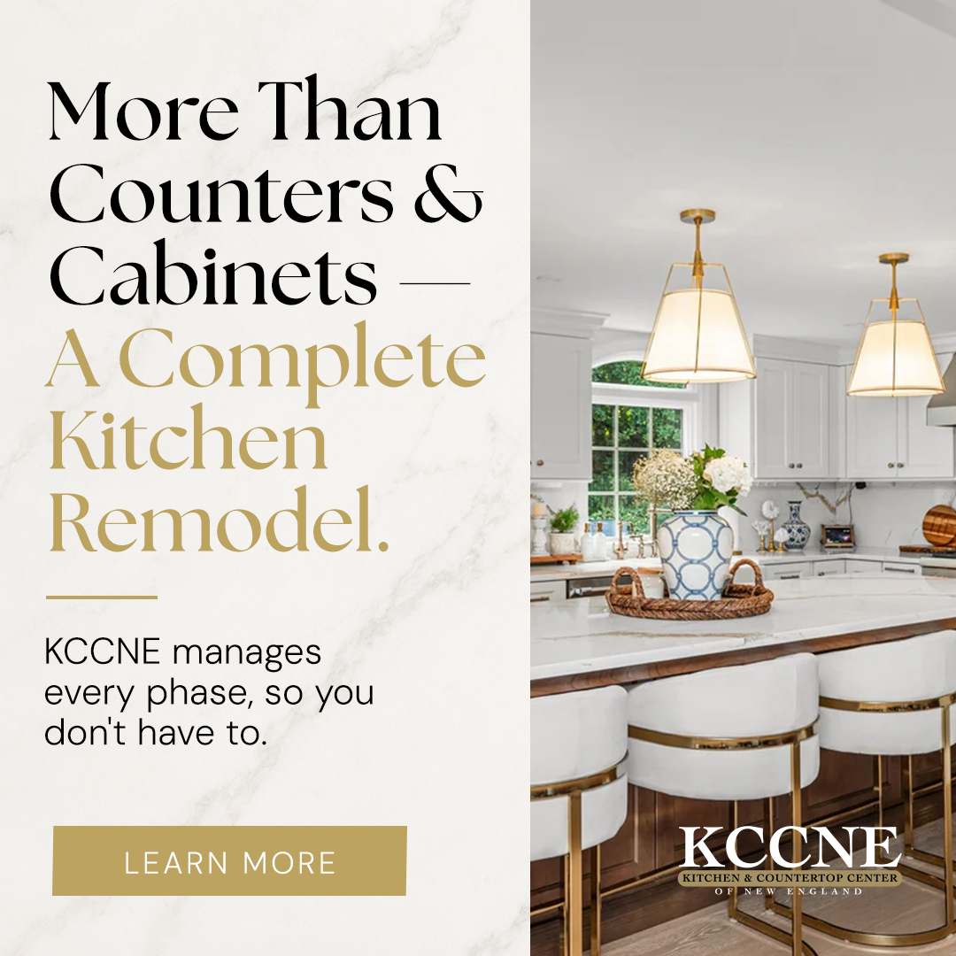Kitchen & Countertop Center of New England Facebook ad: More Than a Remodel. A Transformation.