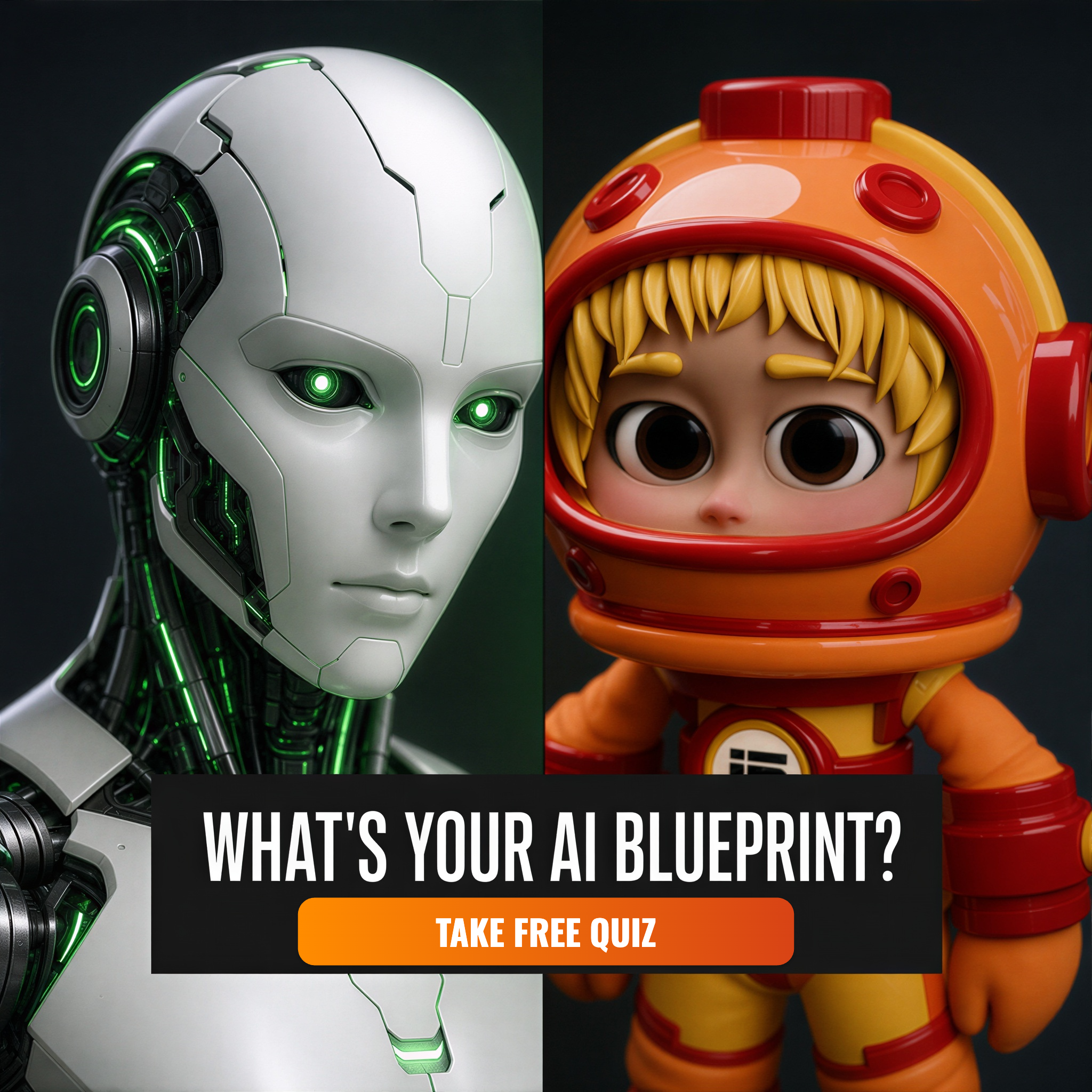 AI Business Hub Facebook ad: Take Free Quiz