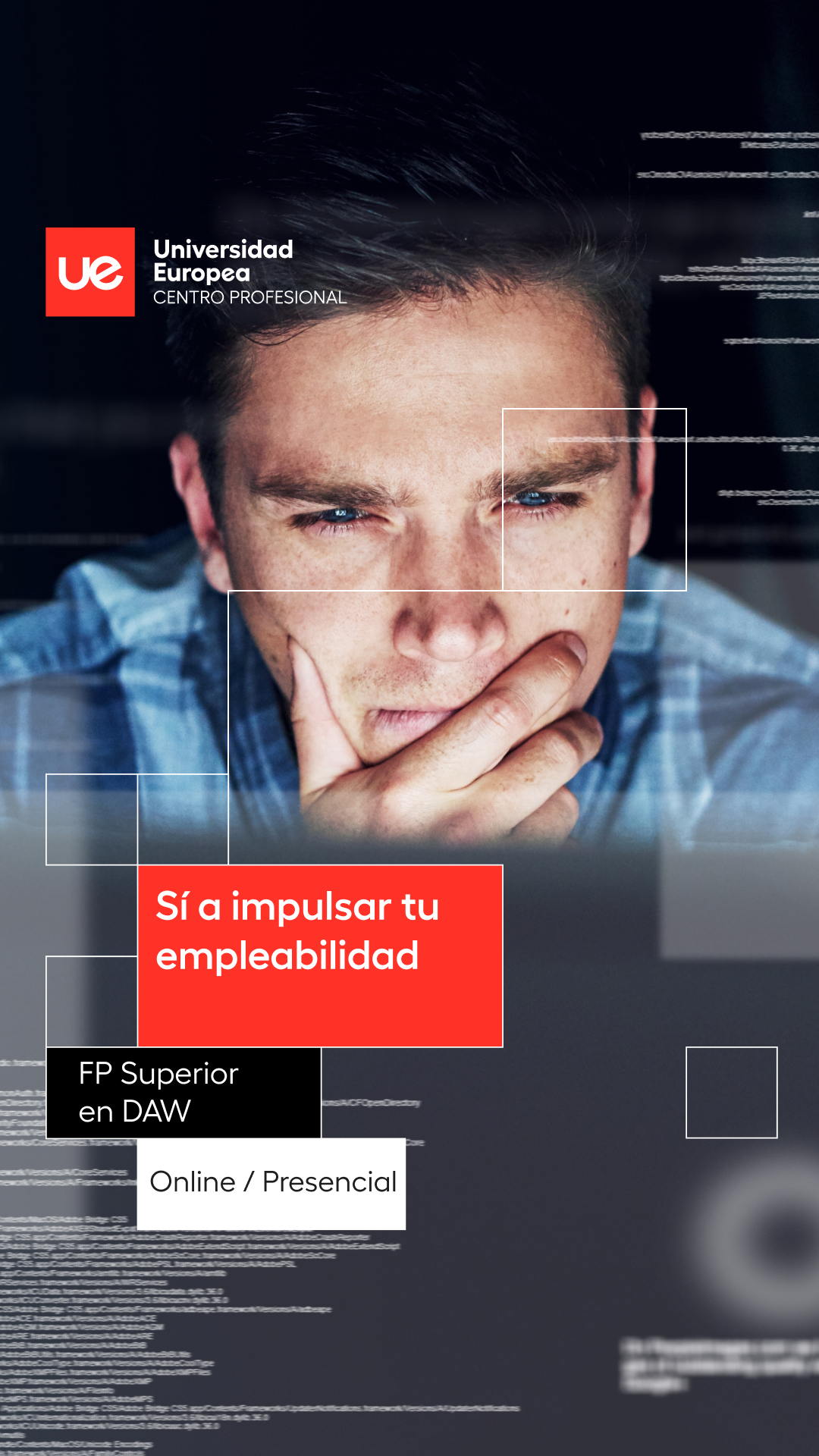 Universidad Europea Facebook ad