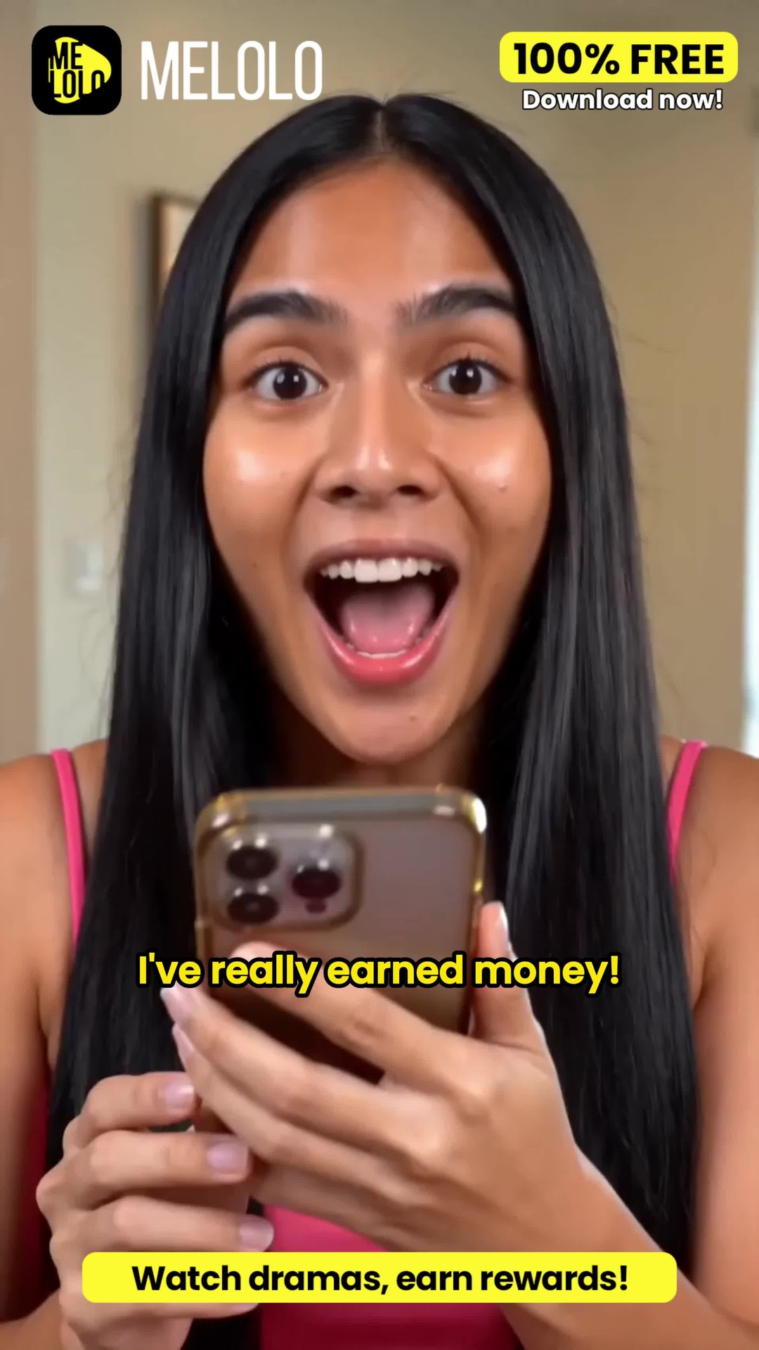 Melolo Freedrama-PH Facebook ad: Melolo is better. All episodes unlocked from day one.
