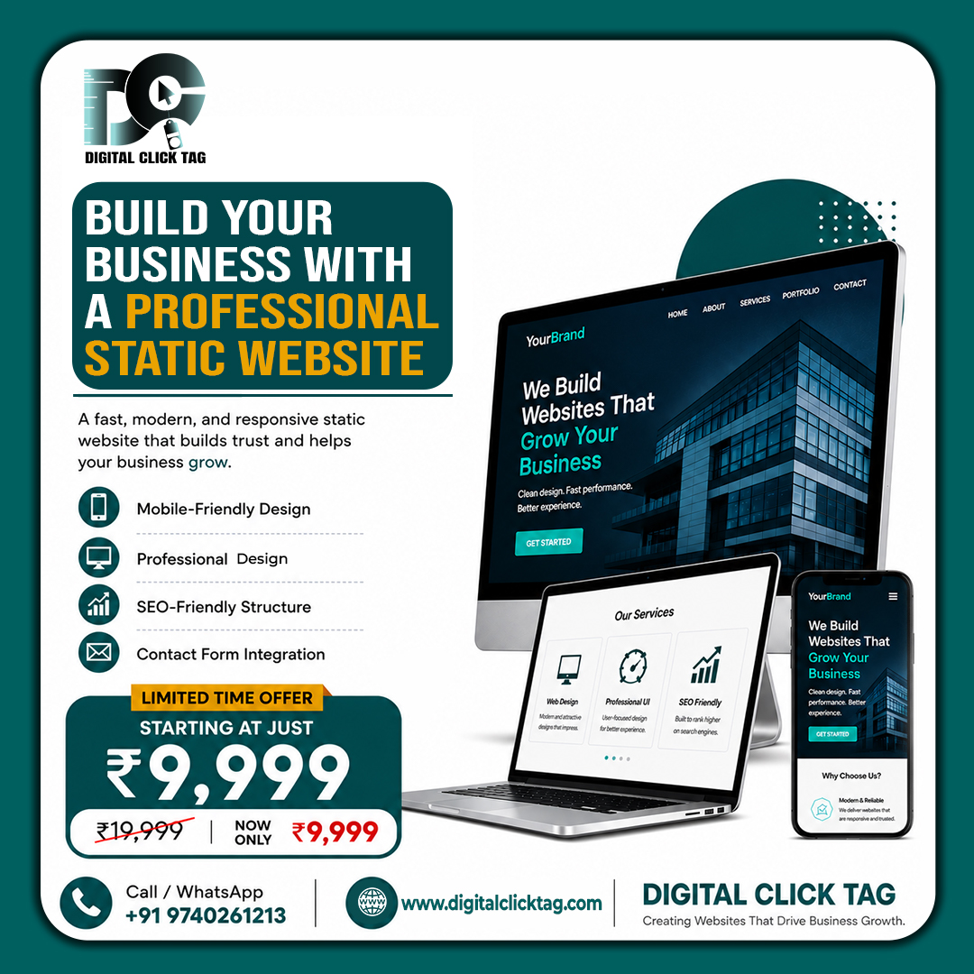 Digital Clicktag Facebook ad