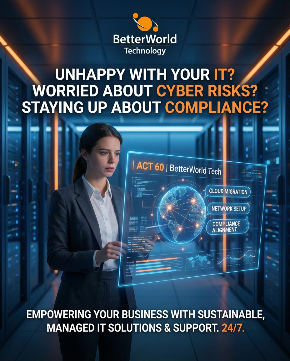 BetterWorld Technology Facebook ad: BetterWorld Technology | Managed IT Services