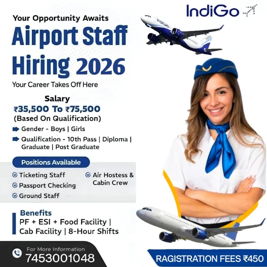 Airport Staff Hiring  Facebook ad