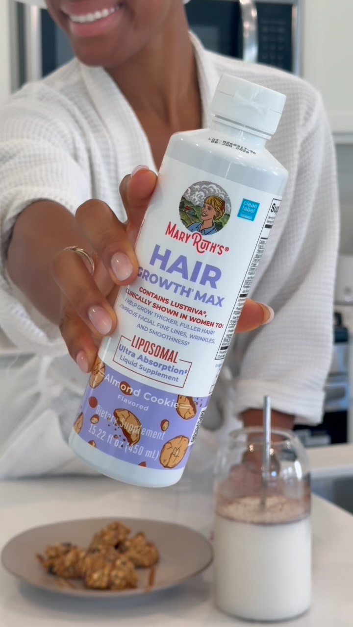 Hannah Kohm-Digital Creator Facebook ad: Taking care of my hair is one of…
