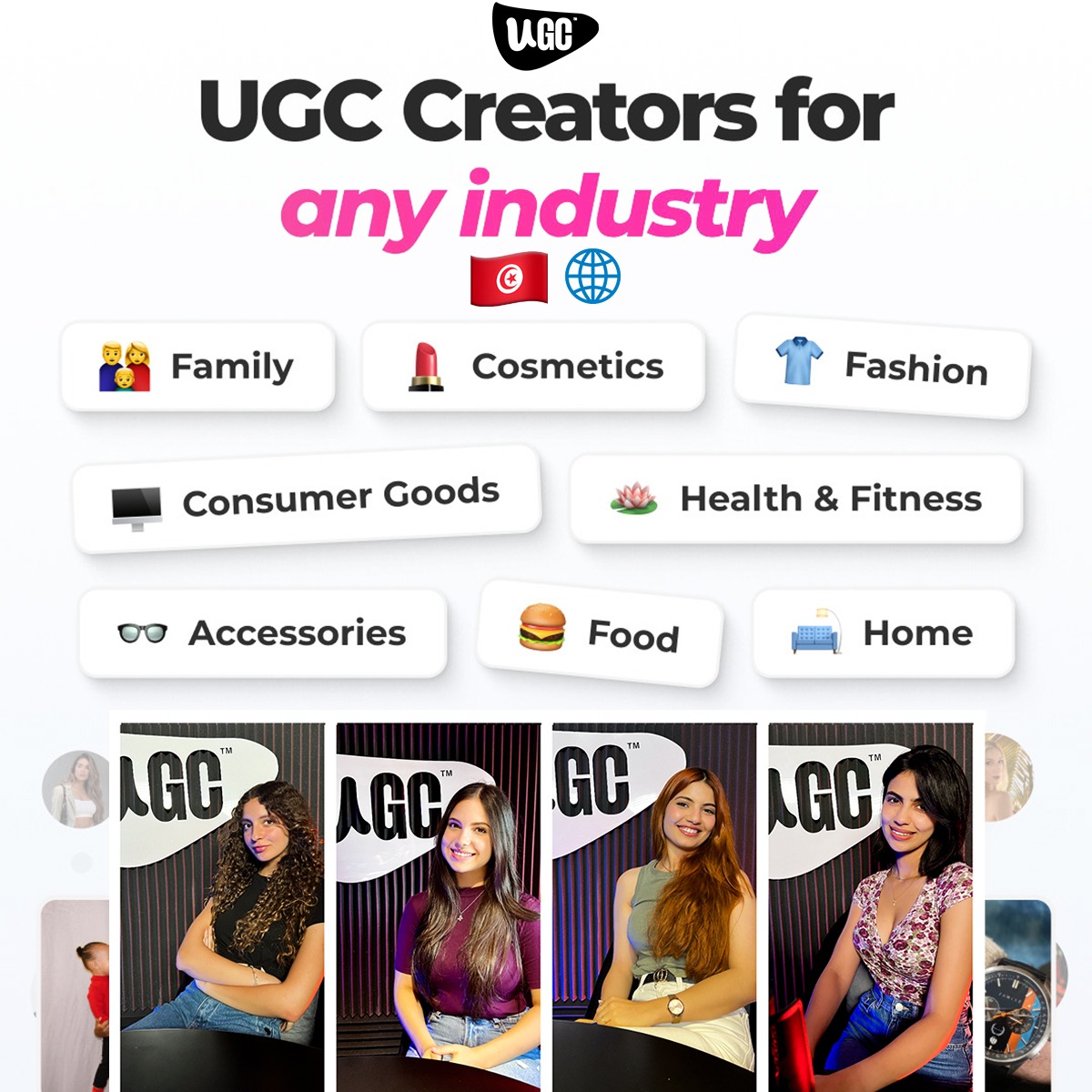 UGC Agency Facebook ad