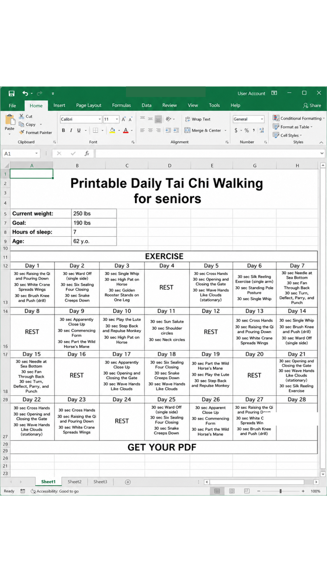 Мy 28 Day Challenge Facebook ad