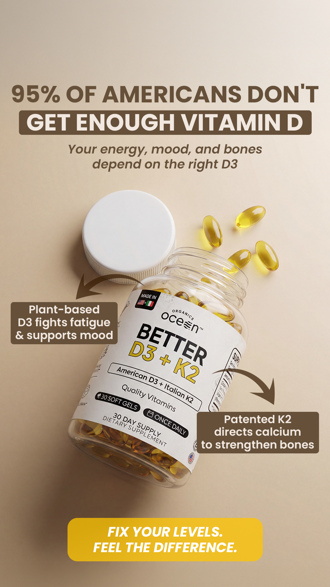 Organics Ocean Facebook ad