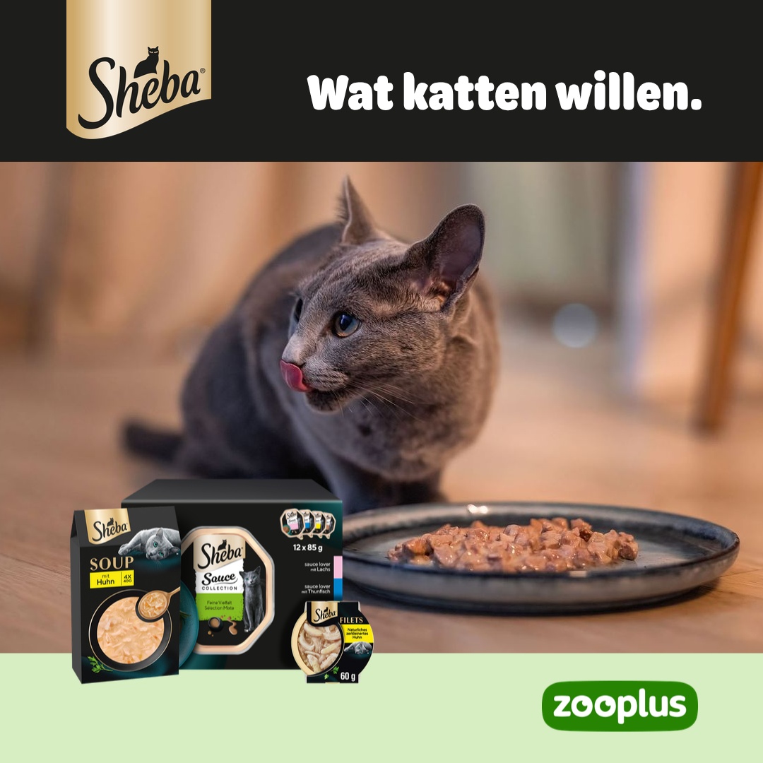 zooplus Facebook ad: SHEBA