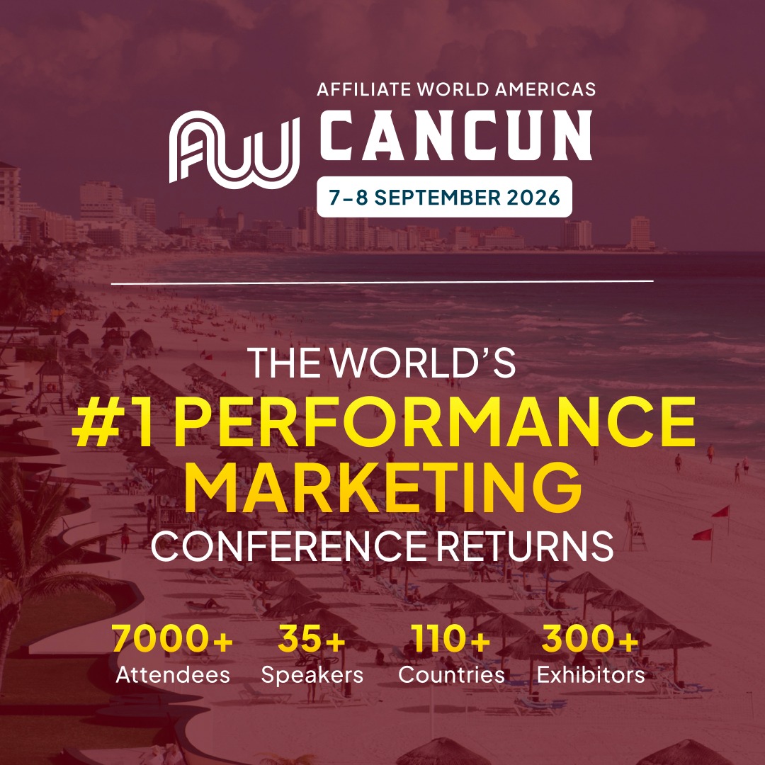 Affiliate World Conferences Facebook ad
