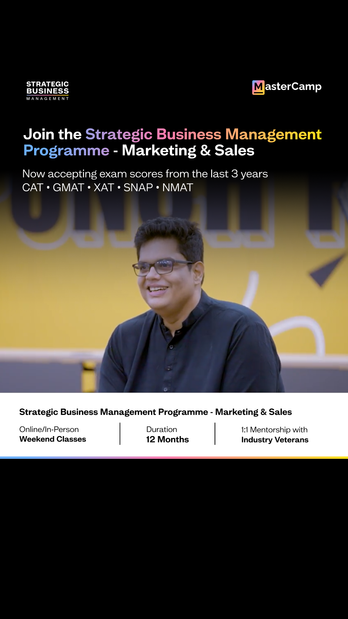 MasterCamp Facebook ad
