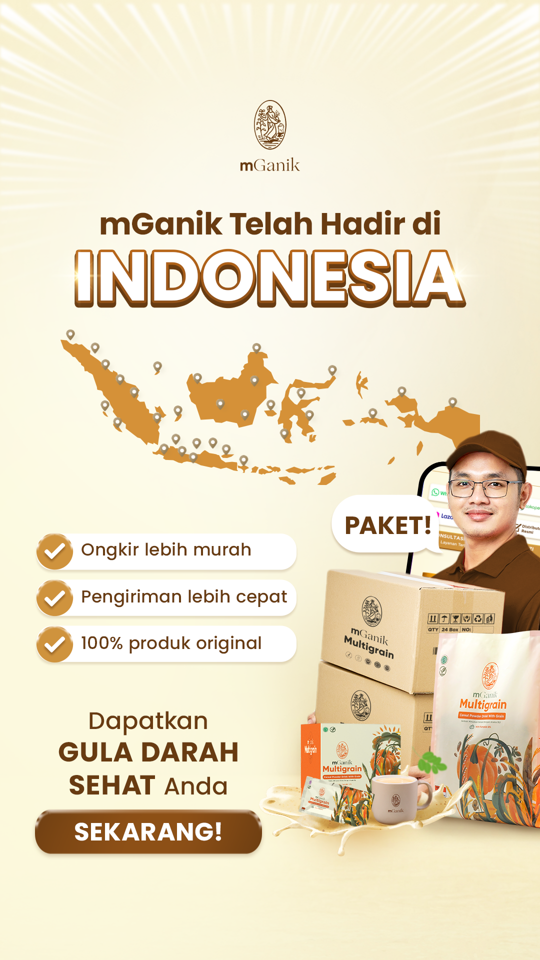 mGanik Superfood Beli Sekarang Facebook ad from Jul 3, 2026